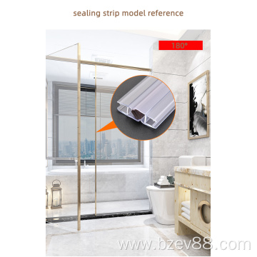 PVC Waterproof Glass Door Magnetic Shower Seal